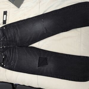 Edwin Black Straight Leg Jeans